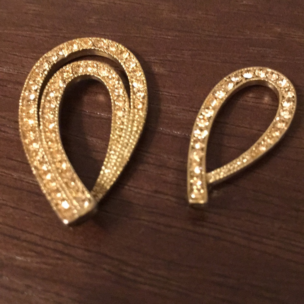 💎SALE💎 marcasite teardrop charms - Picture 6 of 8